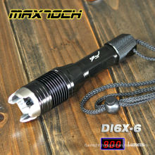 Maxtoch DI6X-6 Flashlight Attack Head Super Power LED Flashlight
